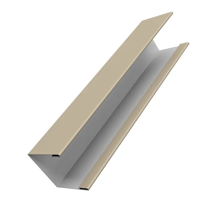 Крышка жалюзи Milan Slim 0,5 Satin с пленкой RAL 1015 светлая слоновая кость (3м)